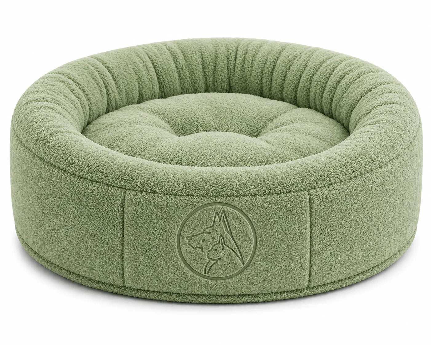 Premium Plush Pet Basket Bed – Ultra Soft & Warm Sleeping Bed