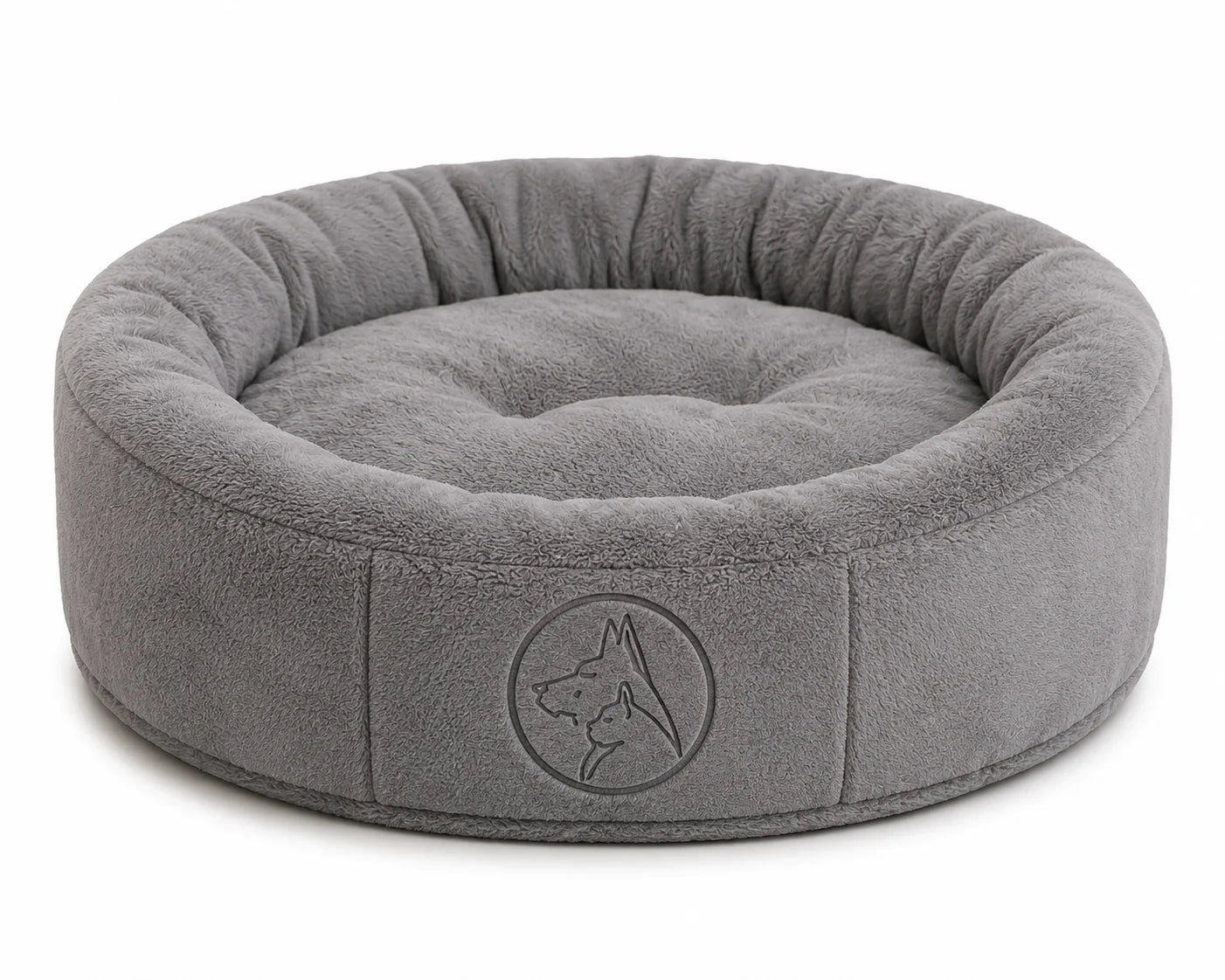 Premium Plush Pet Basket Bed – Ultra Soft & Warm Sleeping Bed